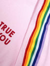 Skinnydip London | Jamie Campbell Be True Canvas T-Shirt Pride Lines Campaign | Product Image 4