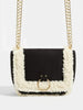 Skinnydip London | Roxy Shearling Cross body Bag - Product View 1