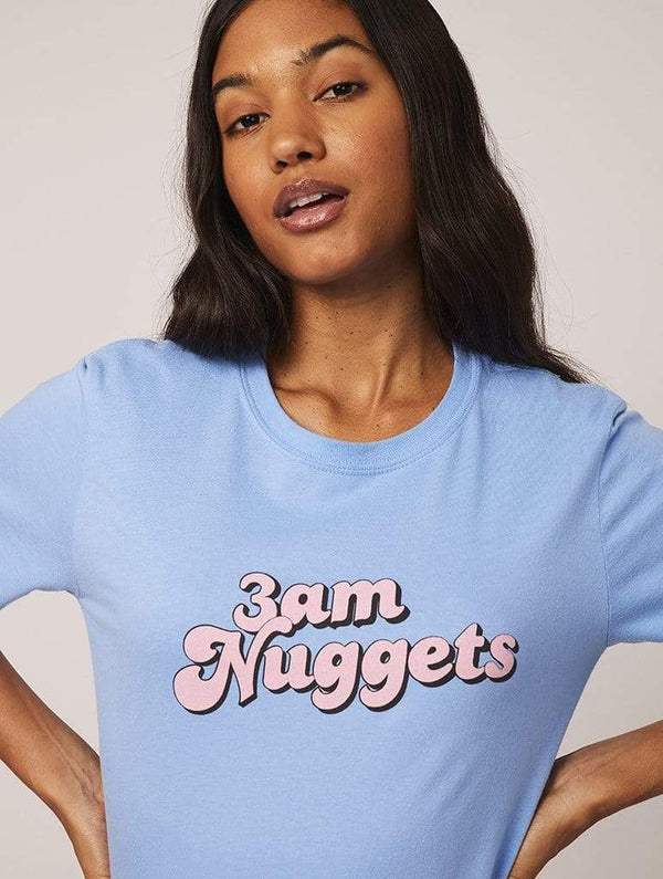 Skinnydip London | 3 am Nuggets T-shirt - Model Image 1