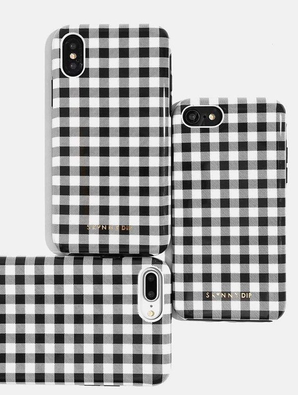 Skinnydip London | Gingham Protective Case - Product View 3