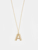 Skinnydip London Alphabet Necklace - GIF