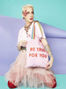 Skinnydip London | Jamie Campbell Be True Canvas Tote Bag Pride Lines Campaign