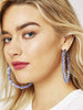 Skinnydip London | Lilac Marina Hoop Earrings - Model Image