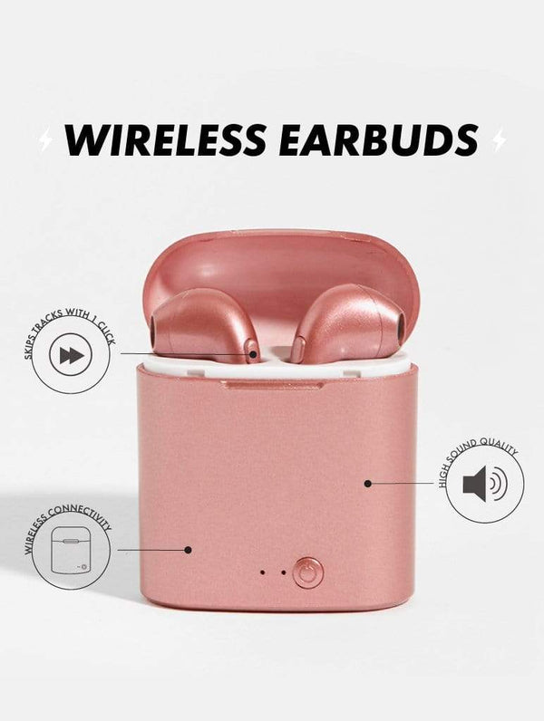 Blush Wireless Earbuds | Skinnydip London