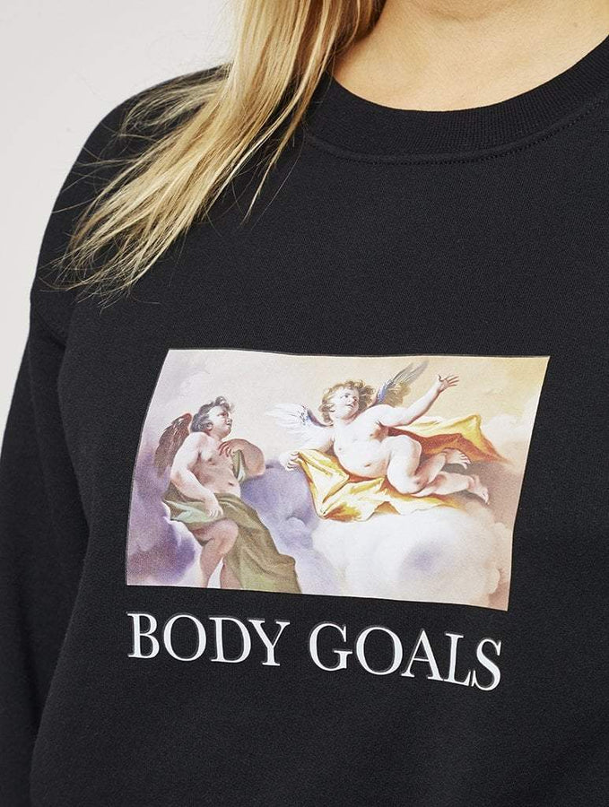 Skinnydip London | Body Goals Sweatshirt - Model Image 1