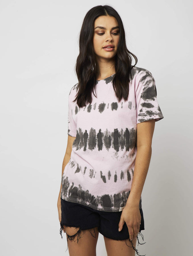 Skinnydip London | Candy Tie Dye T-shirt - Model Image 2