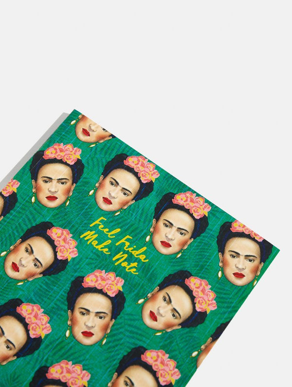 Skinnydip London | Central 23 Frida Kahlo Notebook - Close Up