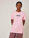 Skinnydip London | *Eye Roll* Pink T-Shirt - Model Image 3