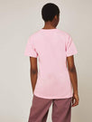 Skinnydip London | *Eye Roll* Pink T-Shirt - Model Image 4