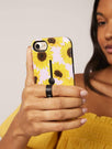 Skinnydip London | Sunflower Pop & Stand Case - Model Image