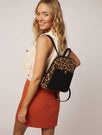Skinnydip London | Leopard Teardrop Backpack - Model Image 2