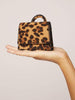 Skinnydip London | Mini Leopard Eden Tote Bag - Model Image 1