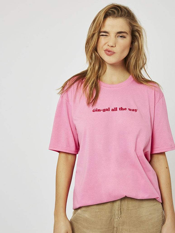 Skinnydip London | Gin-gal All The Way T-Shirt - Model 2