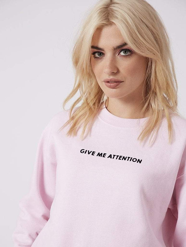 Skinnydip London | Give Me Attention Sweatshirt - Model 2