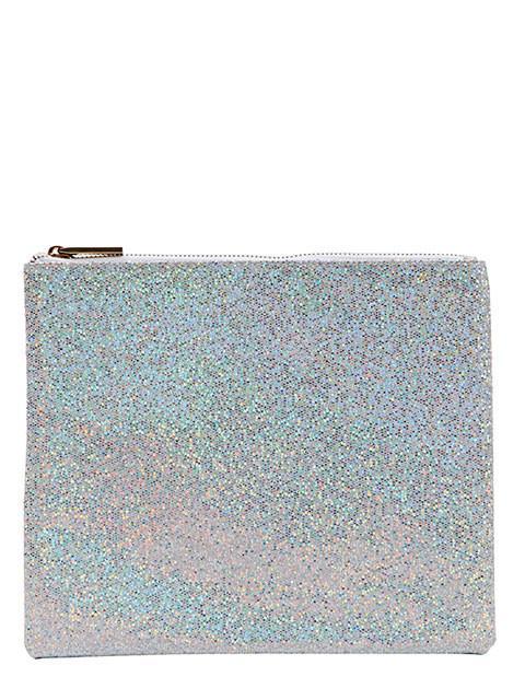 Silver Bling Pouch