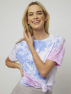 Skinnydip London | Sorbet Tie Dye T-Shirt - Model Image 1