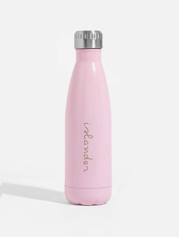 Skinnydip London | Islander Pink Water Bottle - Product View 1