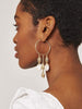 Skinnydip London | Mixed Cowry Earrings - Model Image