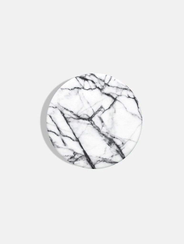 PopSockets Grips Swappable Dove White Marble