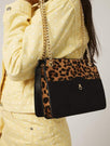 Skinnydip London | Midnight Leopard Tote Bag - Model Image 1