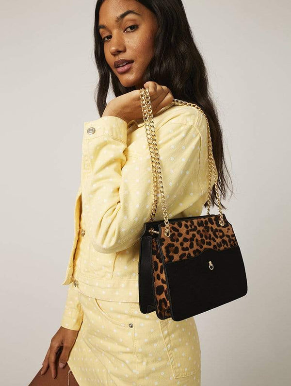 Skinnydip London | Midnight Leopard Tote Bag - Model Image 2