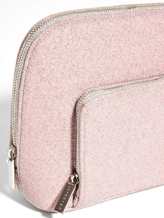 Pink Lurex Wash Bag