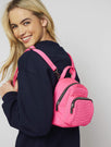 Skinnydip London | Neon Zadie Mini Backpack - Model Image 