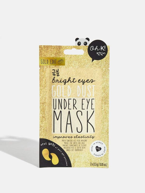 Skinnydip London | Oh K! Gold Dust Under Eye Mask - Front
