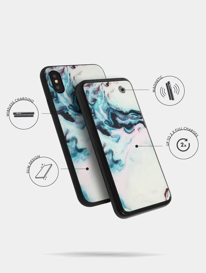 Skinnydip London | Marble Charging Case - Product View 2