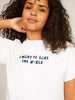 Skinnydip London | I Want To Save The World T-Shirt - Model Image 3