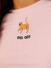 Skinnydip London | Piss Off Cat T-Shirt - Model Image 3