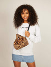 Skinnydip London | Beau Leopard Tote Bag - Model Image 1