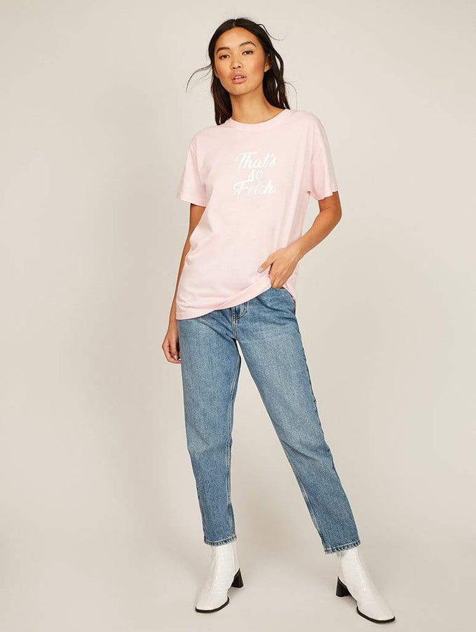 Mean Girls x Skinnydip That's So Fetch T-Shirt | Skinnydip London | Model Image 1