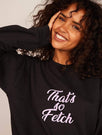 Skinnydip London | Mean Girls x Skinnydip That's So Fetch Jumper - Model Image 1