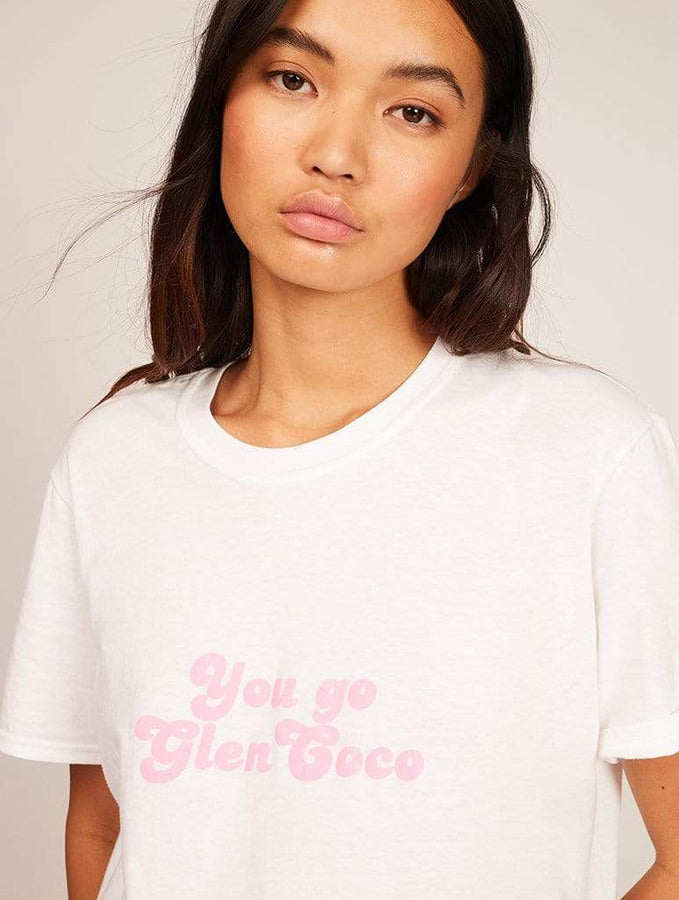 Skinnydip London | Mean Girls x Skinnydip You Go Glen Coco T-Shirt - Model Image 2