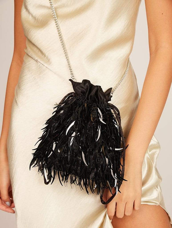 Skinnydip London | Tilly Noir Cross Body Bag - Model Image 3