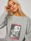 Skinnydip London | Always Tired Recycled Jumper - Model Image 3