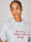 Skinnydip London | All I Want For Christmas Is Attention Hoody - Model Image 3