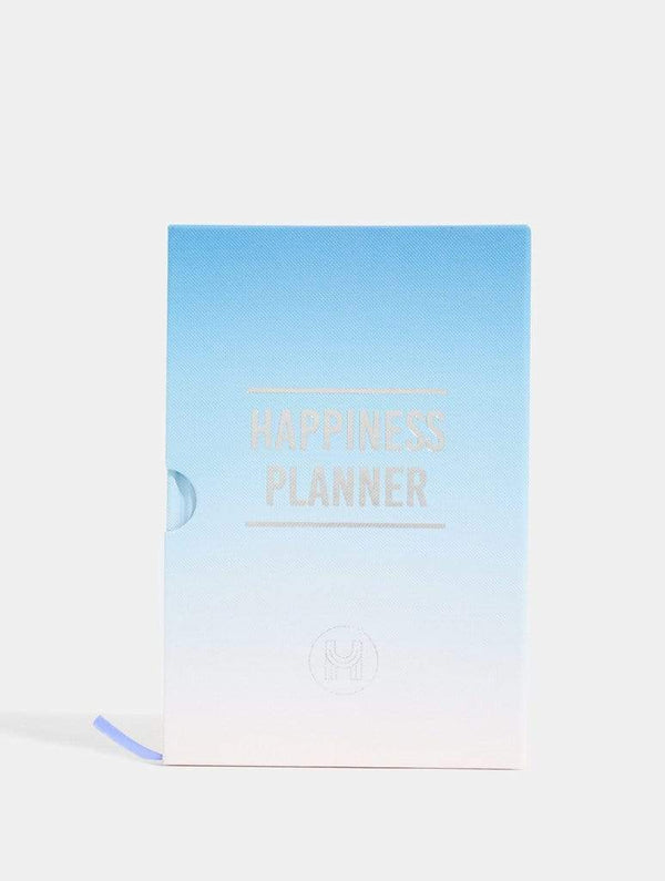100 Day Happiness Planner Blue White