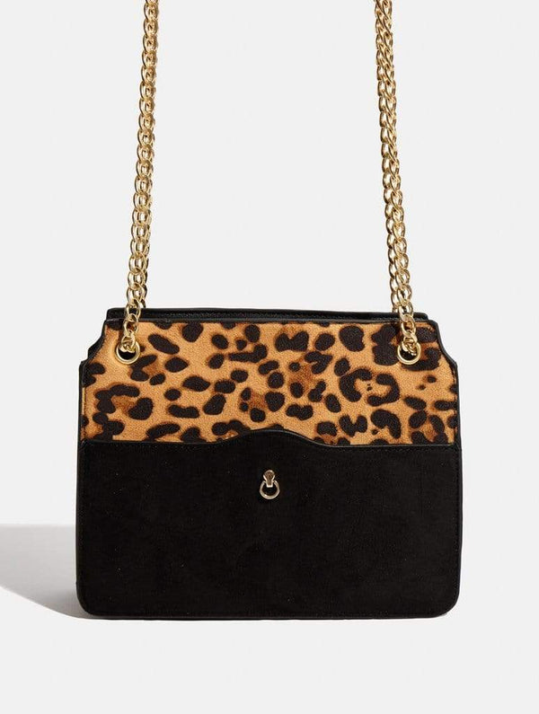 Skinnydip London | Midnight Leopard Tote Bag - Product View 3