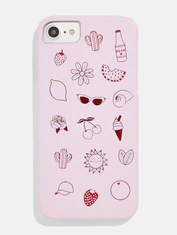 Skinnydip London | Summer Doodle Case - Product Image 1