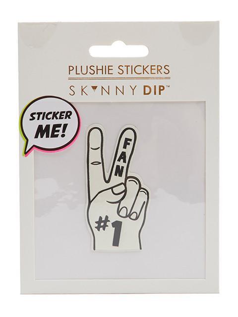 #1 Fan Plushie Sticker - Skinnydip London - 3