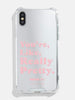 Skinnydip London | Mean Girls x Skinnydip You're Like Really Pretty Case - Product View 1