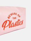 Skinnydip London | Mean Girls x Skinnydip Beware Of The Plastics Make Up Bag - Product View 3