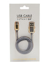 Skinnydip Black/White Micro USB Cable