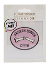Skinnydip Broken Bones Plushie Sticker