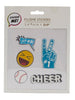 Skinnydip Cheer Plushie Sticker Pack