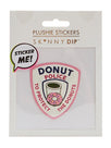 Skinnydip Donut Police Plushie Sticker