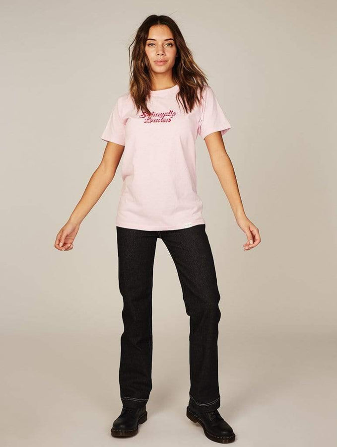 Skinnydip London | Skinnydip London Pink T-Shirt - Model Image 2