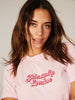 Skinnydip London | Skinnydip London Pink T-Shirt - Model Image 1